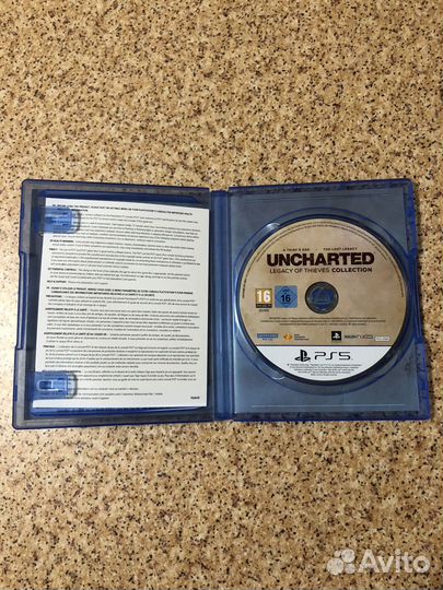 Диск PS5 Uncharted:наследие воров Коллекция