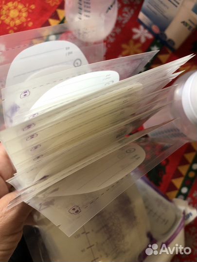 Пакеты для хранения молока avent новые