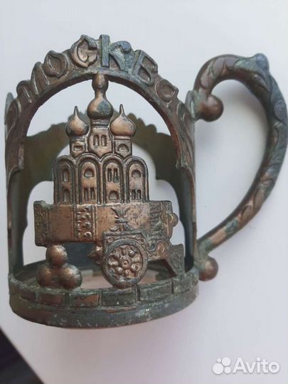 Подстаканник Москва.Царь Пушка. Пишите