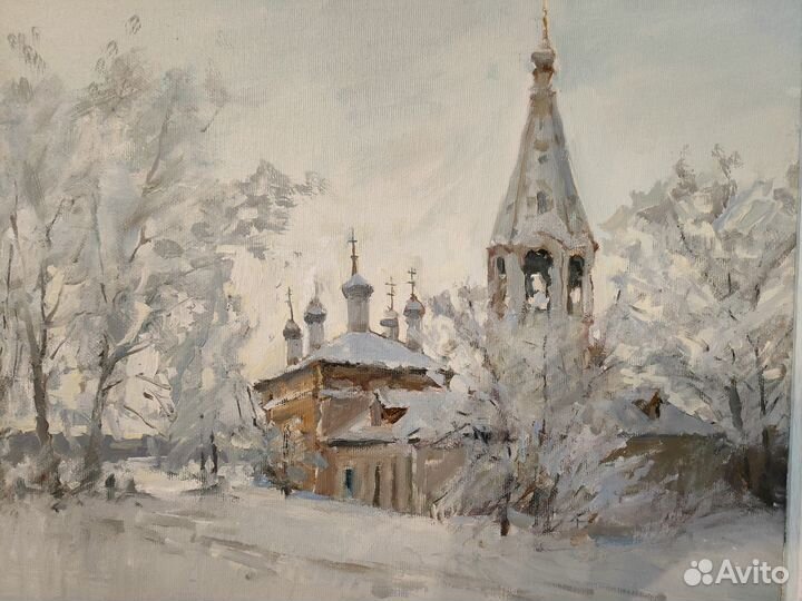 Авторская картина - масло, холст (лён)