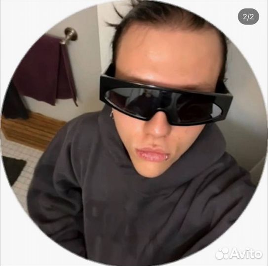 Очки Rick Owens gene/cyclops sunglasses