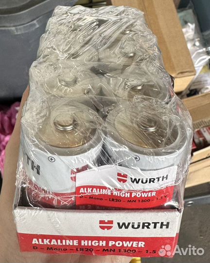 Батарейка Wurth-D-mono-1. 5V-high-power 0827114