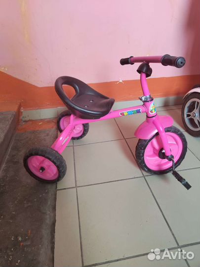 Велосипед детский трёхколёсный