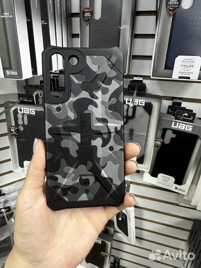 Чехол Uag для Samsung Galaxy S22 Plus, чёрный