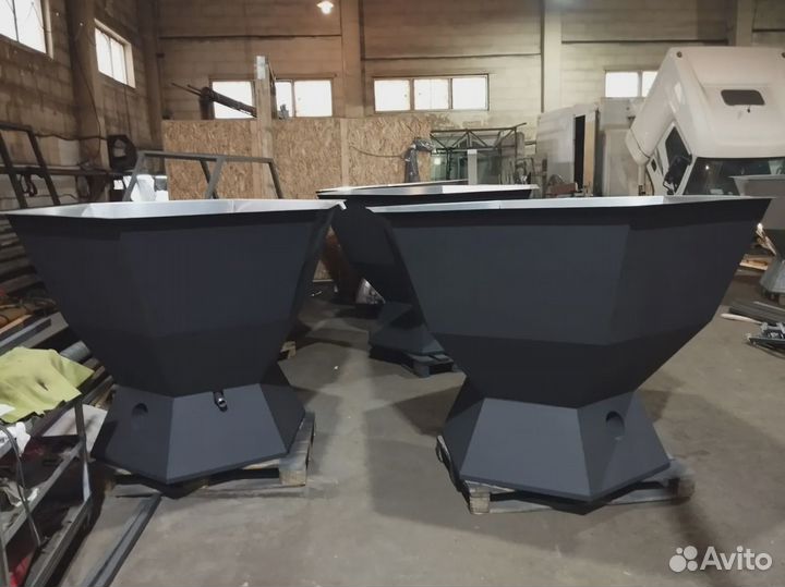 Чан из нержавейки 1800мм на 2-4 человека