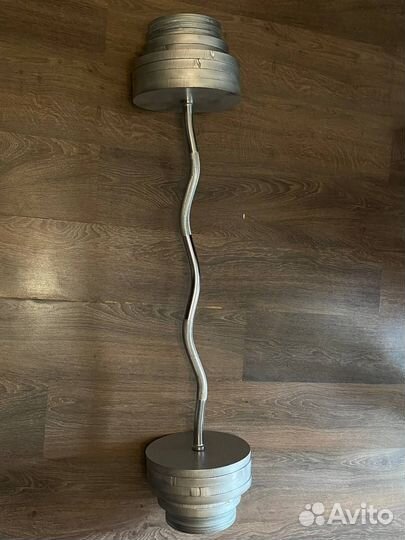 Штанга с блинами