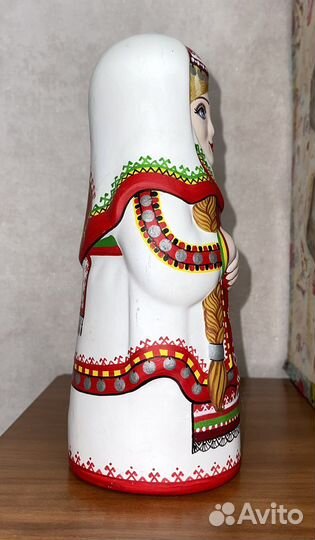 Матрешка сувенирная керамика