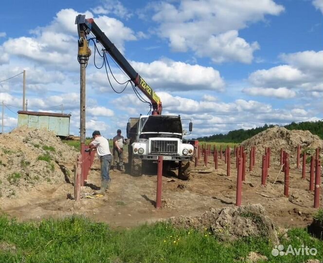 Фундамент под дом 6х8м