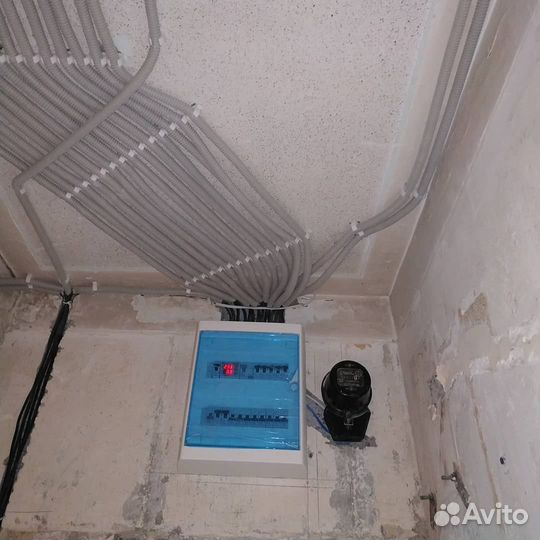 Замена проводки. Услуги электрика с выездом на дом