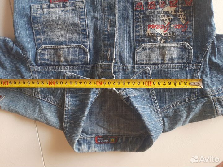 Джинсовая детская куртка