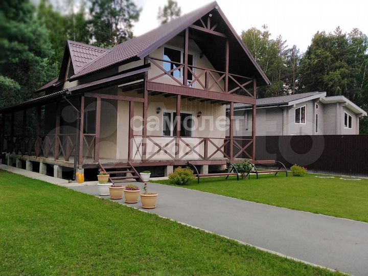 Коттедж 110 м² на участке 10 сот.