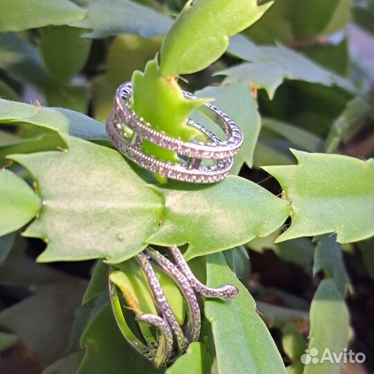 Серебряное кольцо pandora