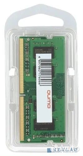 Qumo DDR4 sodimm 16GB QUM4S-16G2666P19 PC4-21300