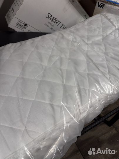 Кроватка для новорожденных с маятником и матрас