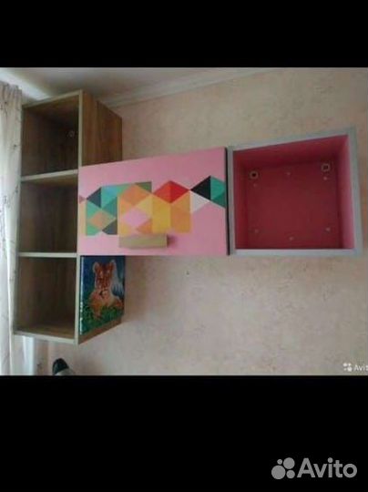 Письменный стол с полками