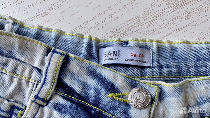 Джинсовые шорты на девочку