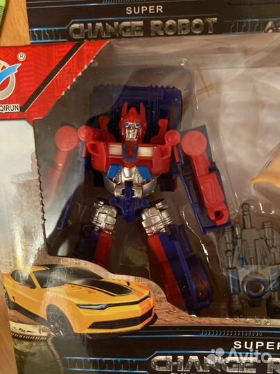 Трансформеры shunqirun Бамблби и Оптимус Прайм