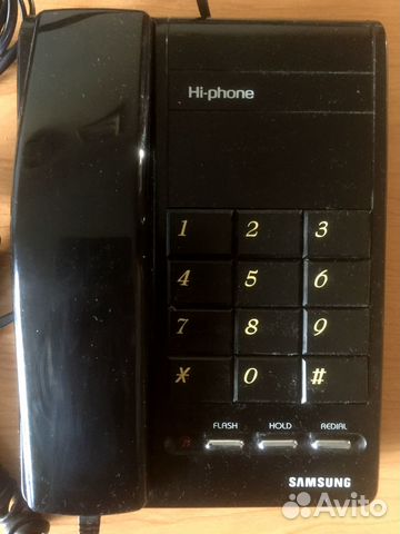 Ретро.Стационарный телефон Samsung из СССР