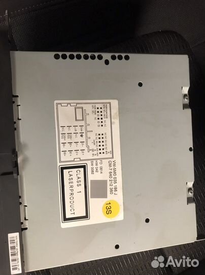 Штатная магнитола на volkswagen tiguan