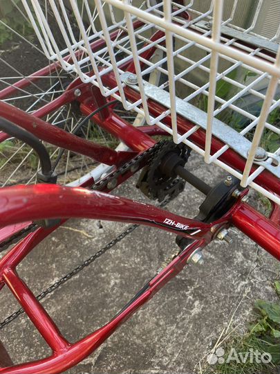 Взрослый трехколесный электрический велосипед