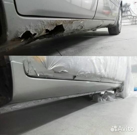 Ремонтные пороги Ford Mondeo Форд Мондео Кузовные