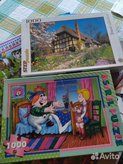 Пазл 1000 деталей (3шт)