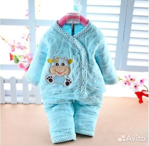 Комплект, кофта+ штаны, новый, размер С 55 по 68