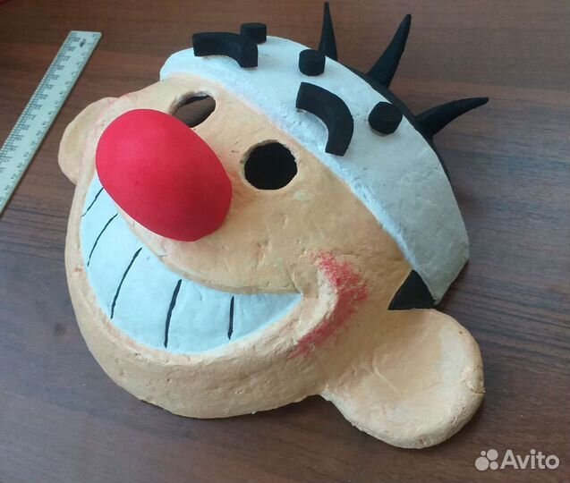 Маска Шайбу-Шайбу папье-Маше