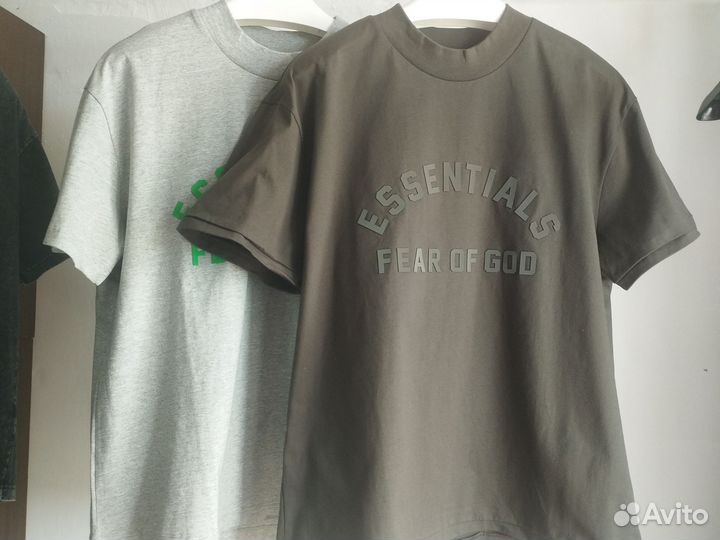 Футболка Essentials Fear of God оверсайз