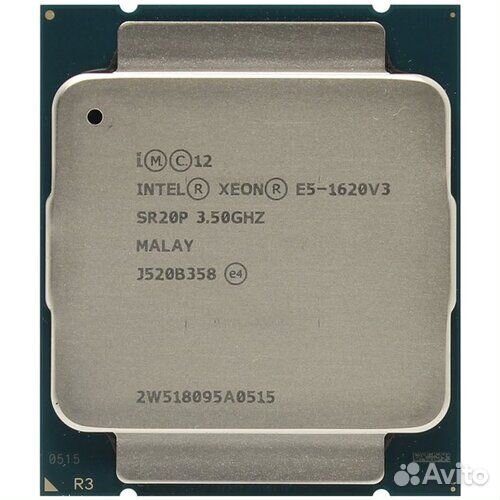 Процессор Intel Xeon E5-1620 v3, 4 cores, 3.5 GHz