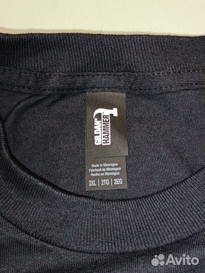 Футболка мужская новая 2XL Gildan Hammer оригинал