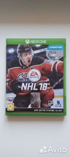 Игра на Xbox one. NHL 18