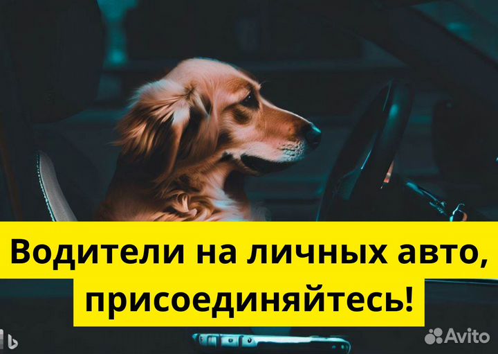 Ищем водителей на л/а в Яндекс GO