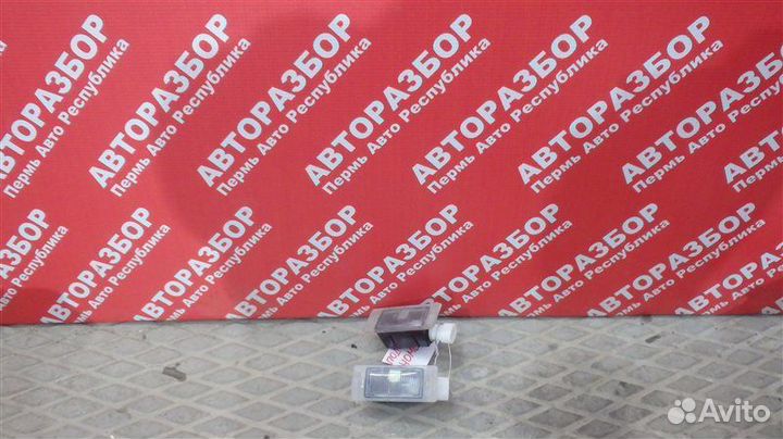 Подсветка номера LADA Granta FL 21127 2019