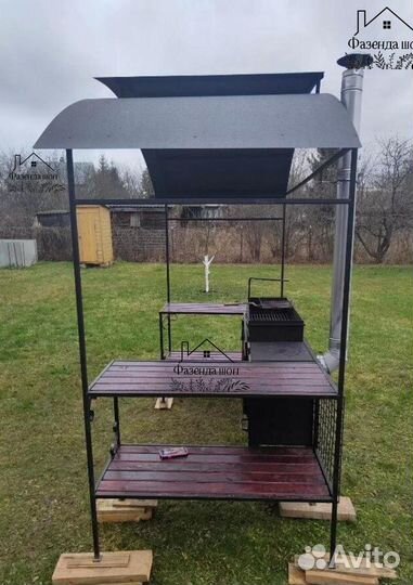 Мангал беседка