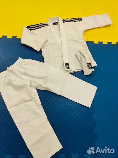 Кимоно для дзюдо детское adidas 120,130см. и 140см