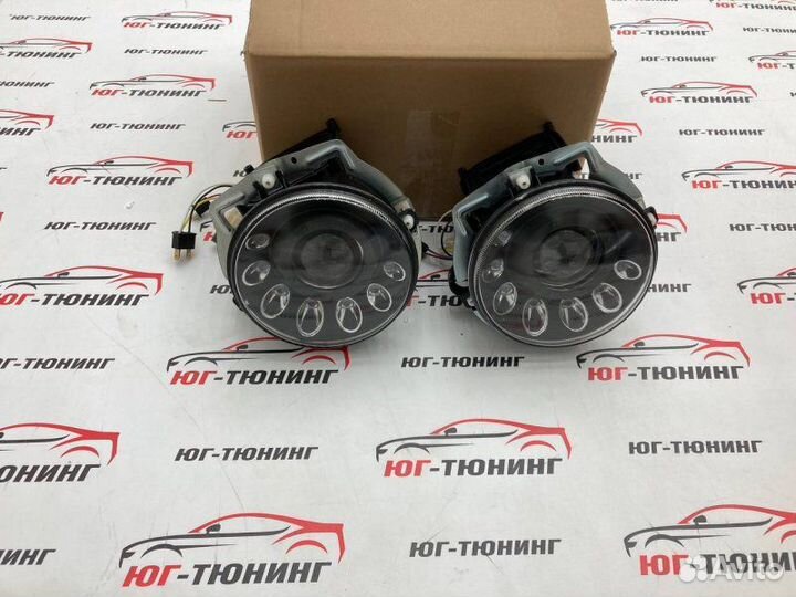 Передние фары на g-class 89-07 гг. mansory