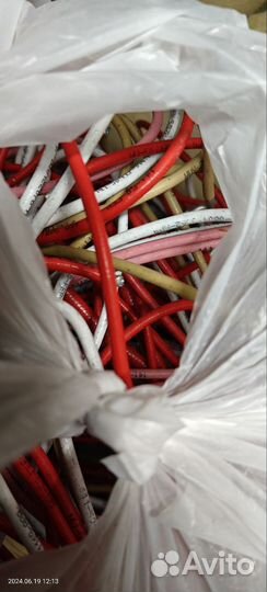 Посеребренные провода и детали