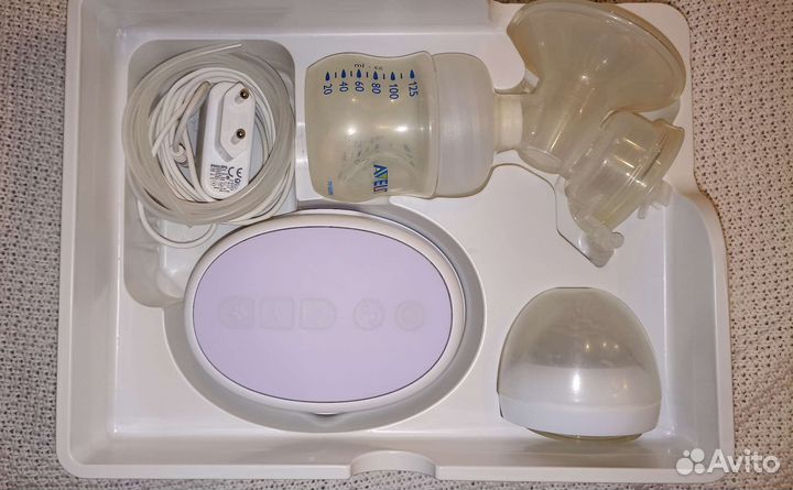 Молокоотсос avent электрический