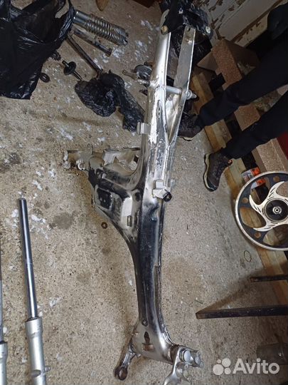 Рама от мопеда альфа