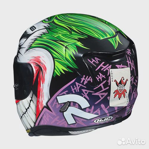Шлем HJC rpha 11 DC comics joker MC48