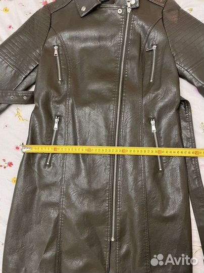 Кожиная плаще