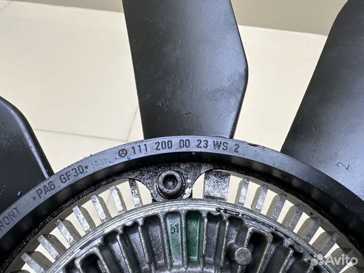 Вискомуфта с вентилятором Mercedes W202