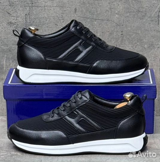 Кроссовки черные мужские