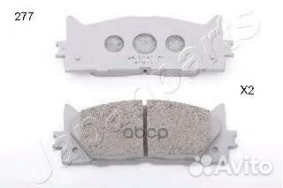 Колодки торм.пер. Lexus ES 3.5 (06) pa277af Ja