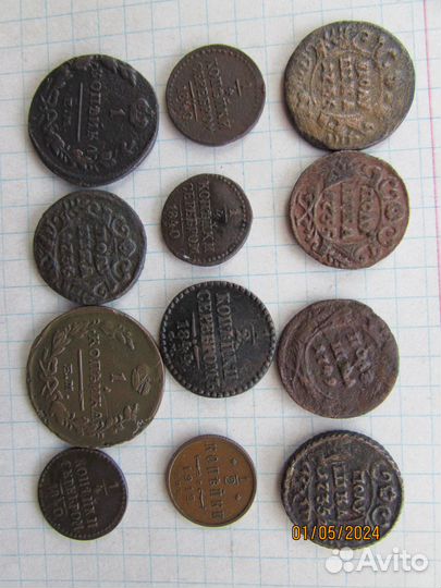 Царские медные монеты 3