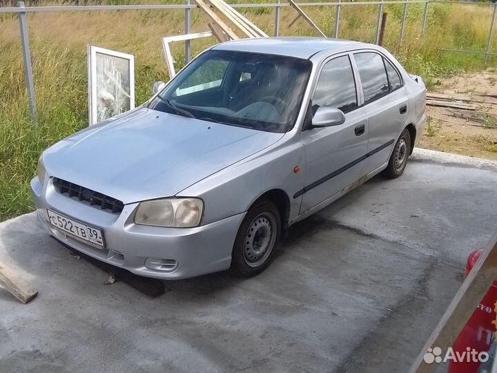 Хундай акцент на запчасти разбор