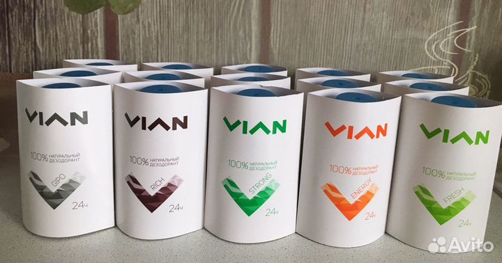 Натуральные дезодоранты vian