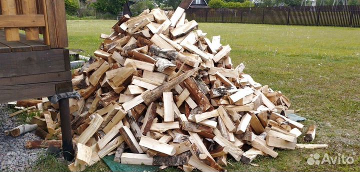 Дрова колотые Осиновые любого объема