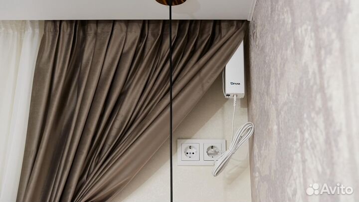 Карниз с электроприводом